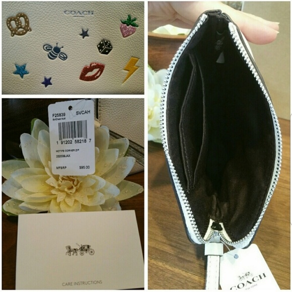 *BIG SALE* NEW Coach Leather Wristlet & Card Case - Picture 3 of 8